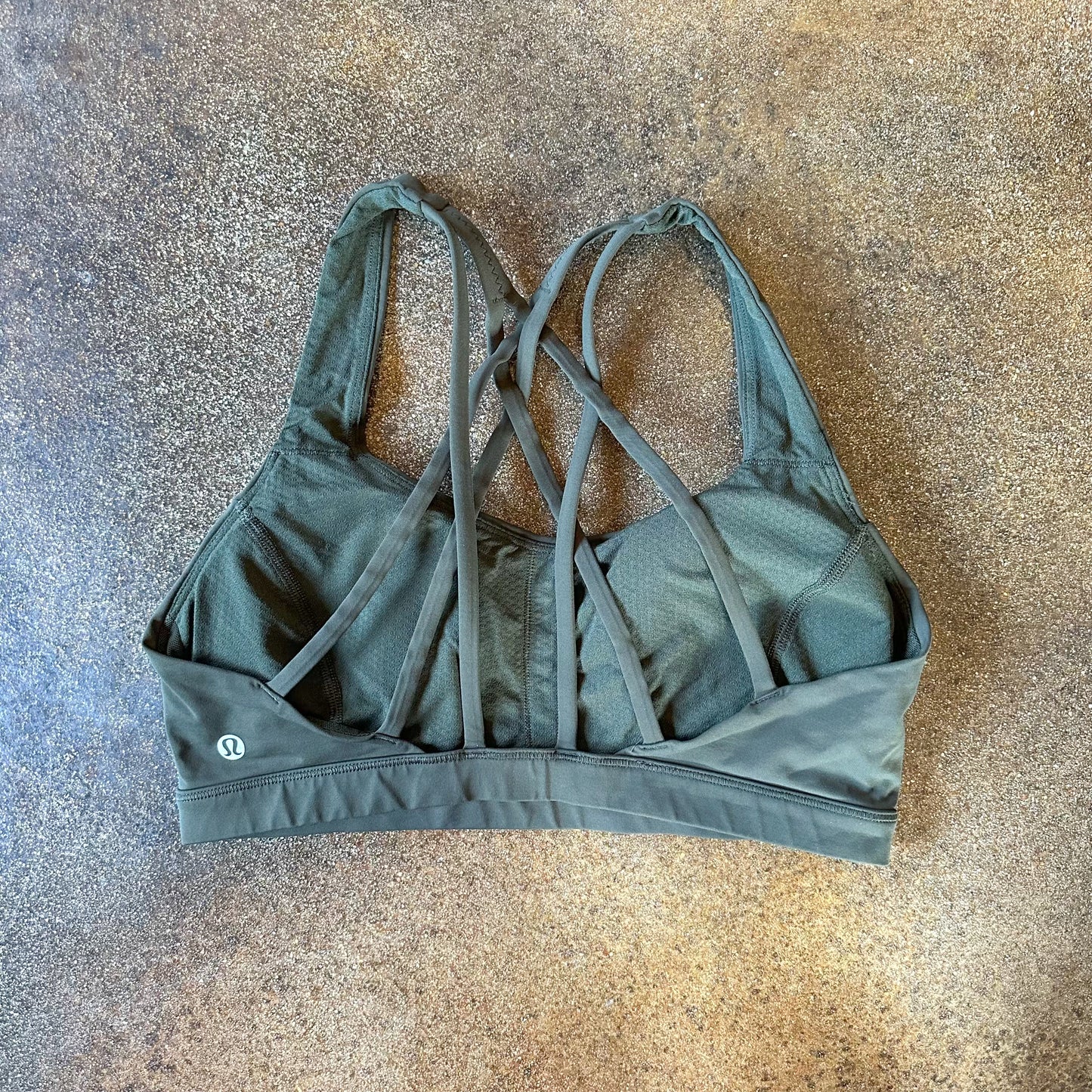 Size 8 Dark Olive Free to be Serene Bra