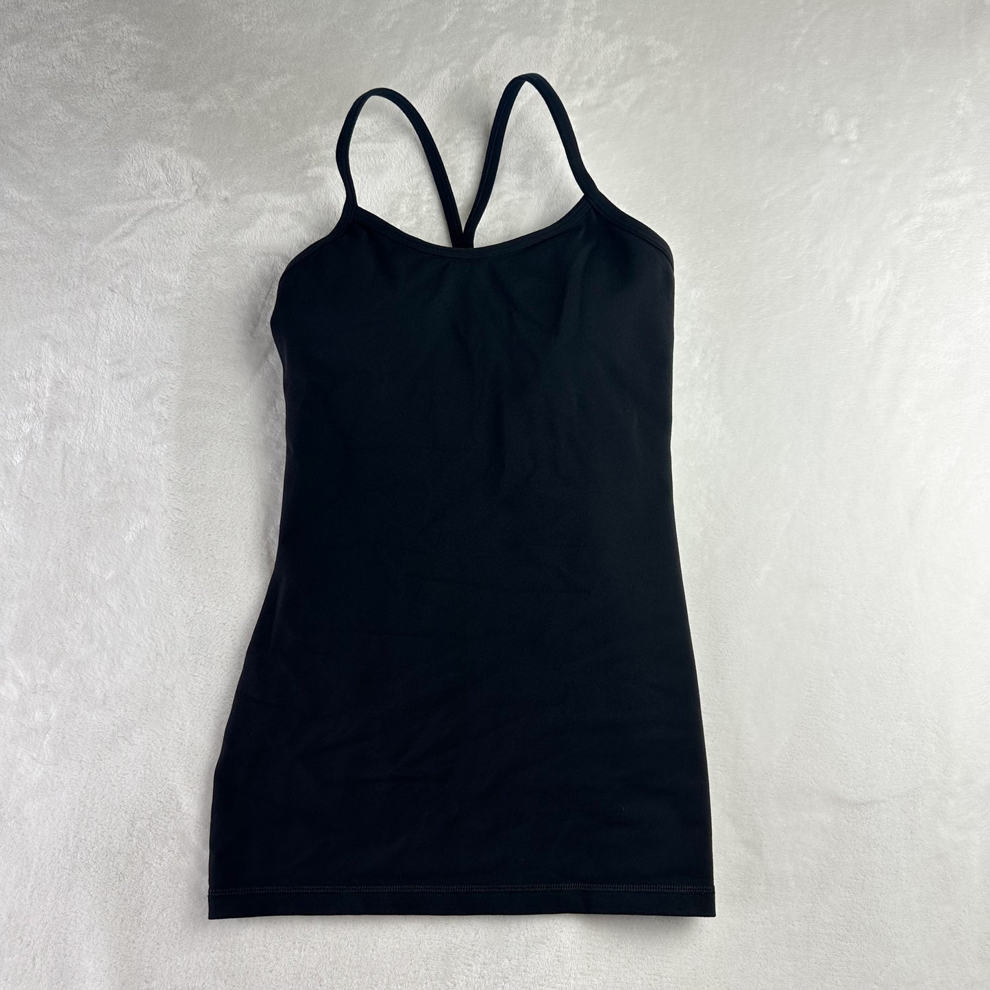 Size 2 Black Flow Y Tank Top