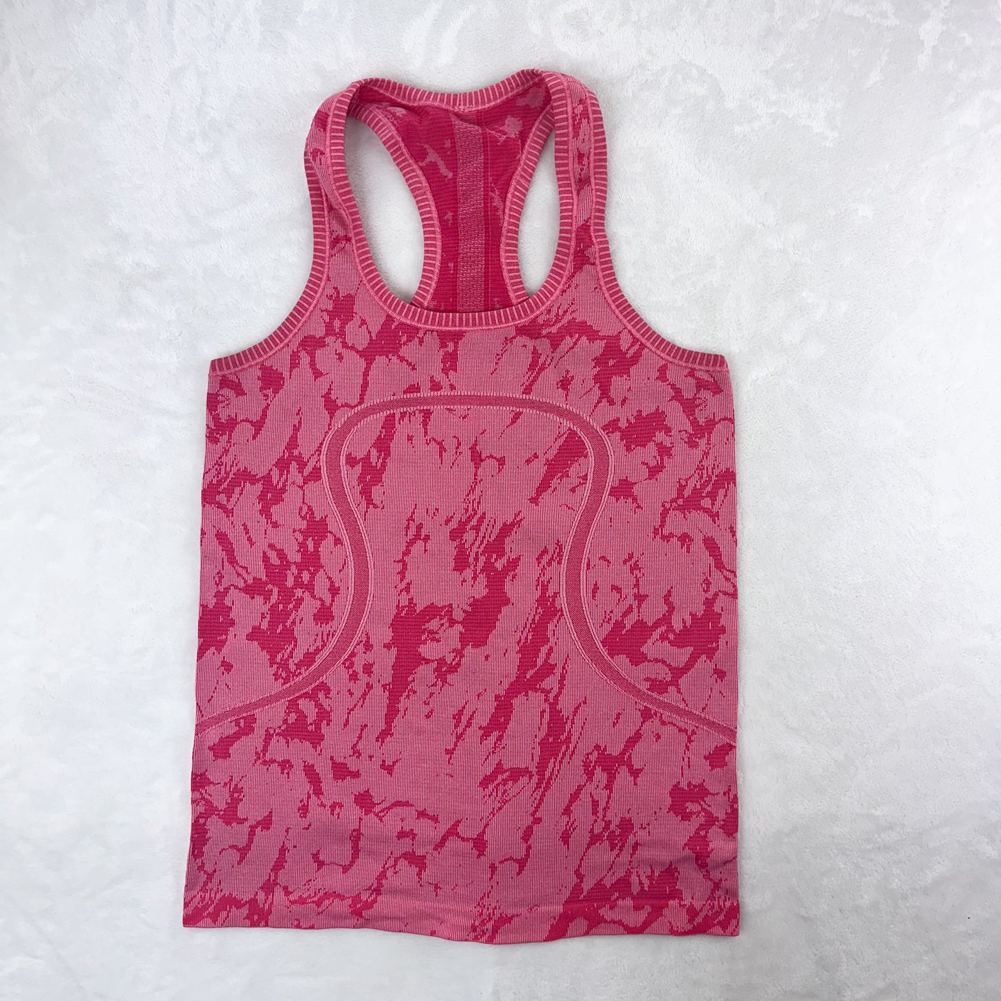 Size 6 Heathered Bon Bon Swifly Racerback