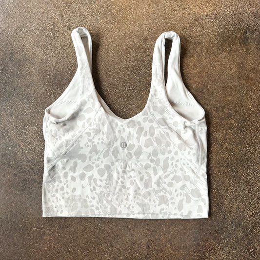Size 4 Cheetah Camo Antique White Multi Align Tank