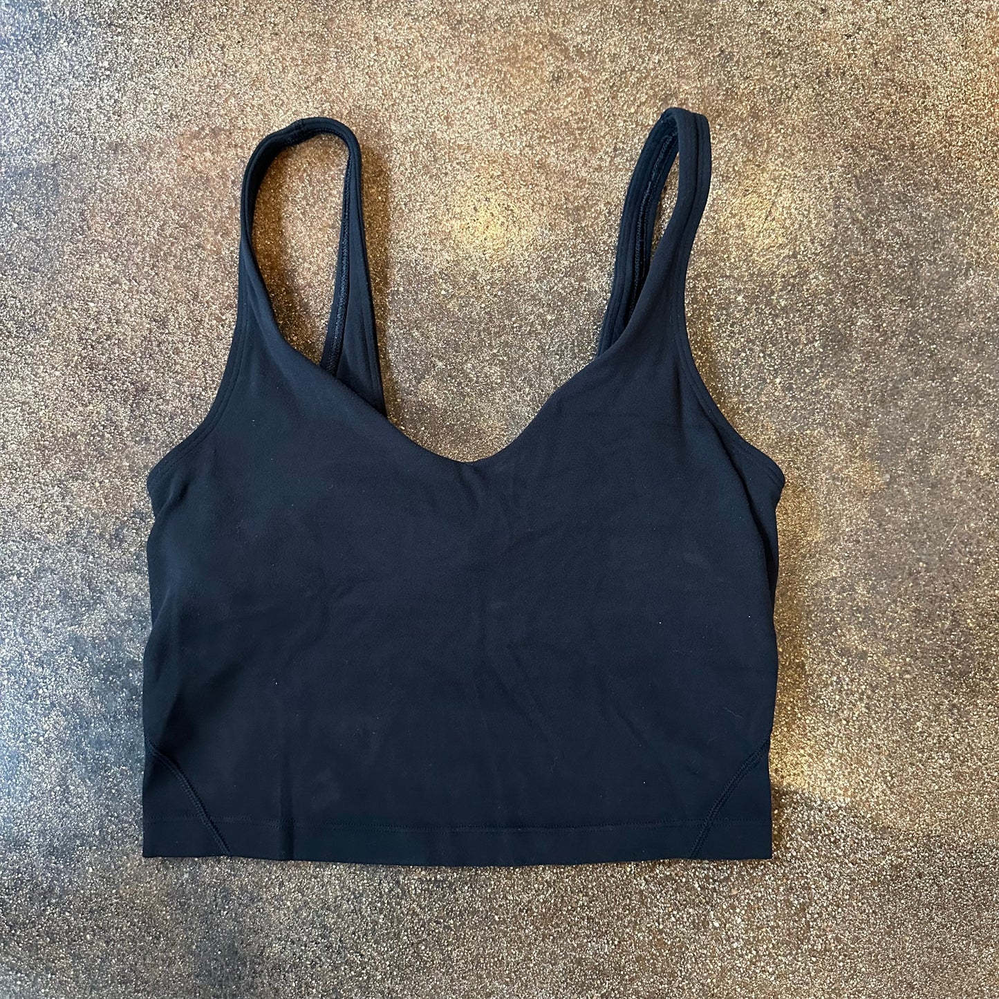 Size 2 Black Align Tank