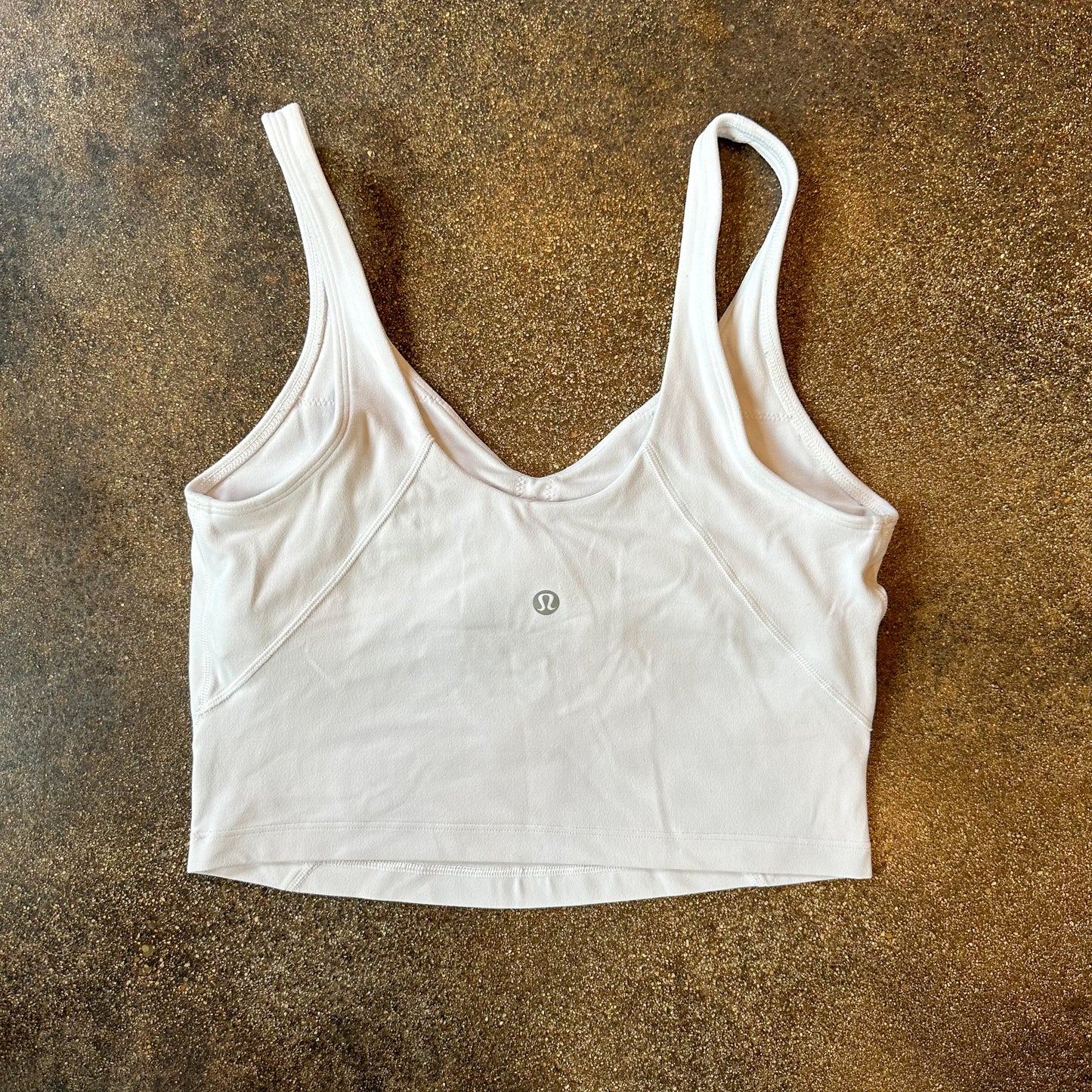 Size 6 White Align Tank