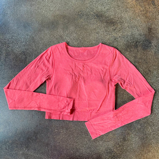 Size 6 Pale Raspberry Ebb to Street Long Sleeve