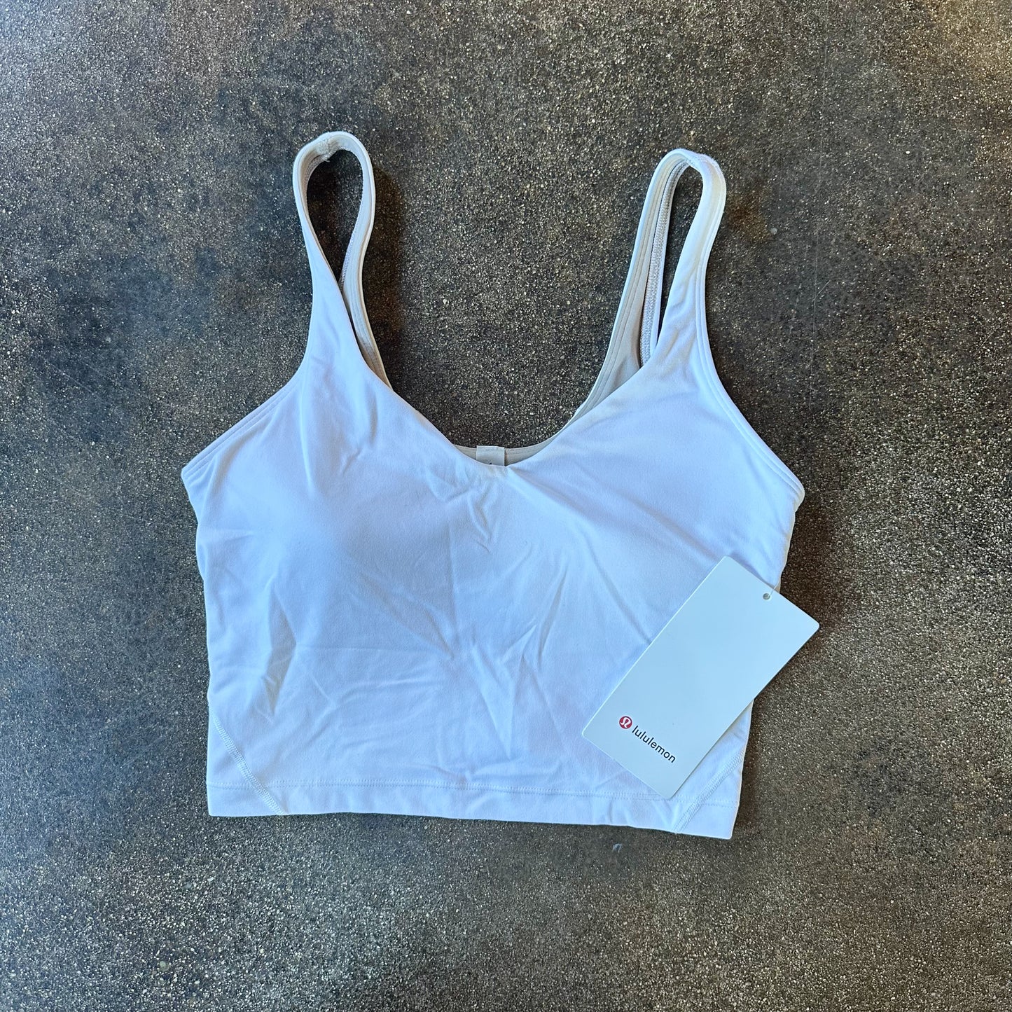 Size 6 White BNWT Align Tank