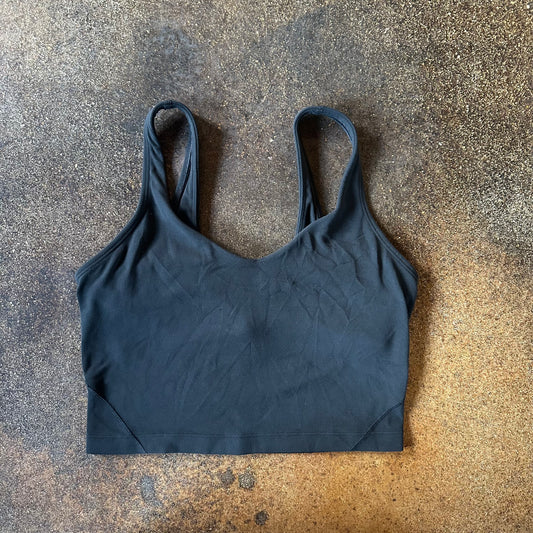 Size 4 Black Align Tank