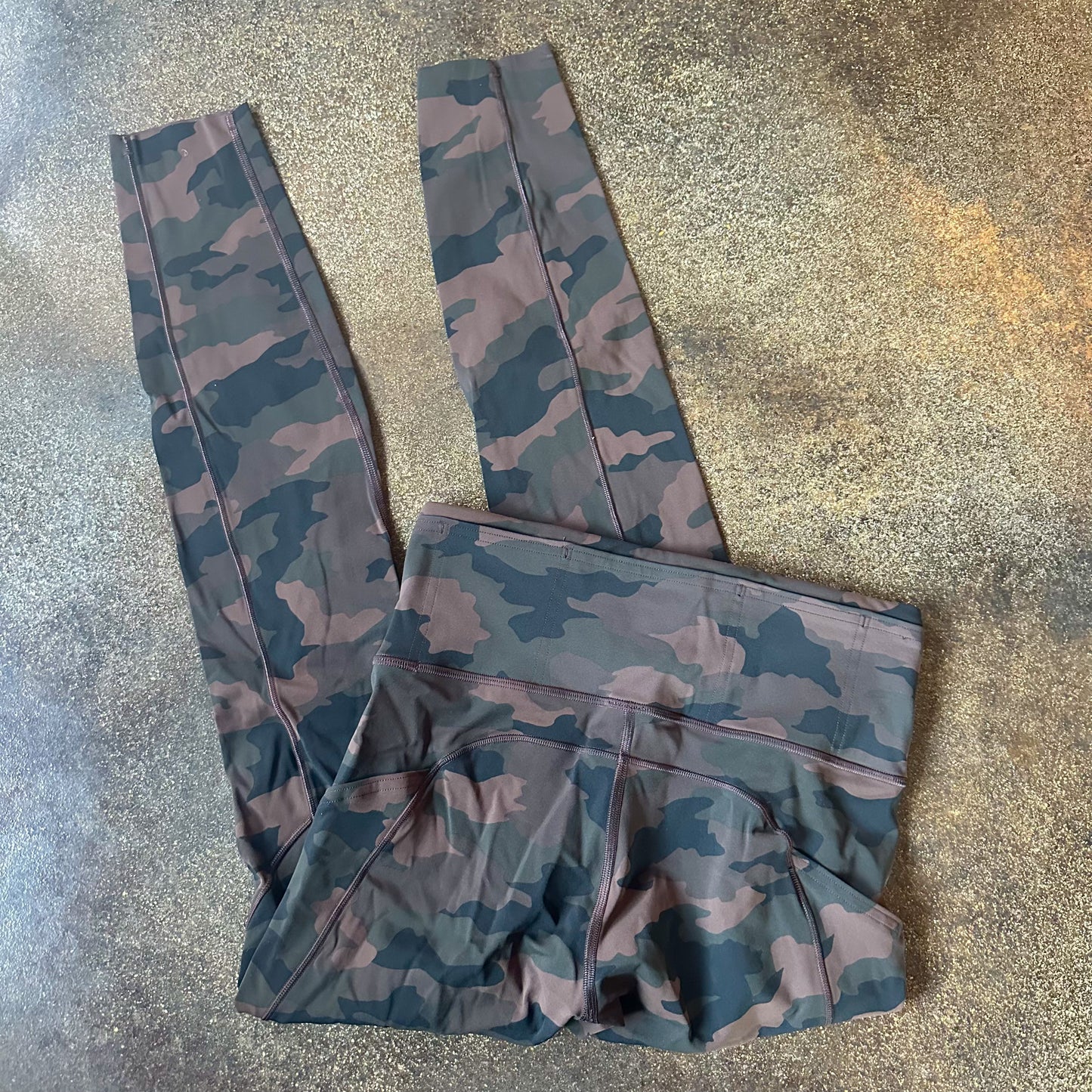 Size 6 Heritage 365 Camo Brown Earth Multi Fast & Free Legging 28”