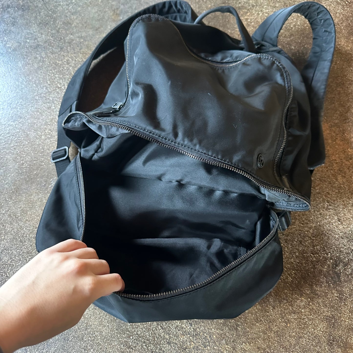 Black Lulu Backpack