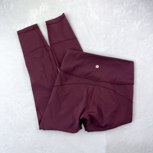 Size 6 Garnet In Movement Legging 25”