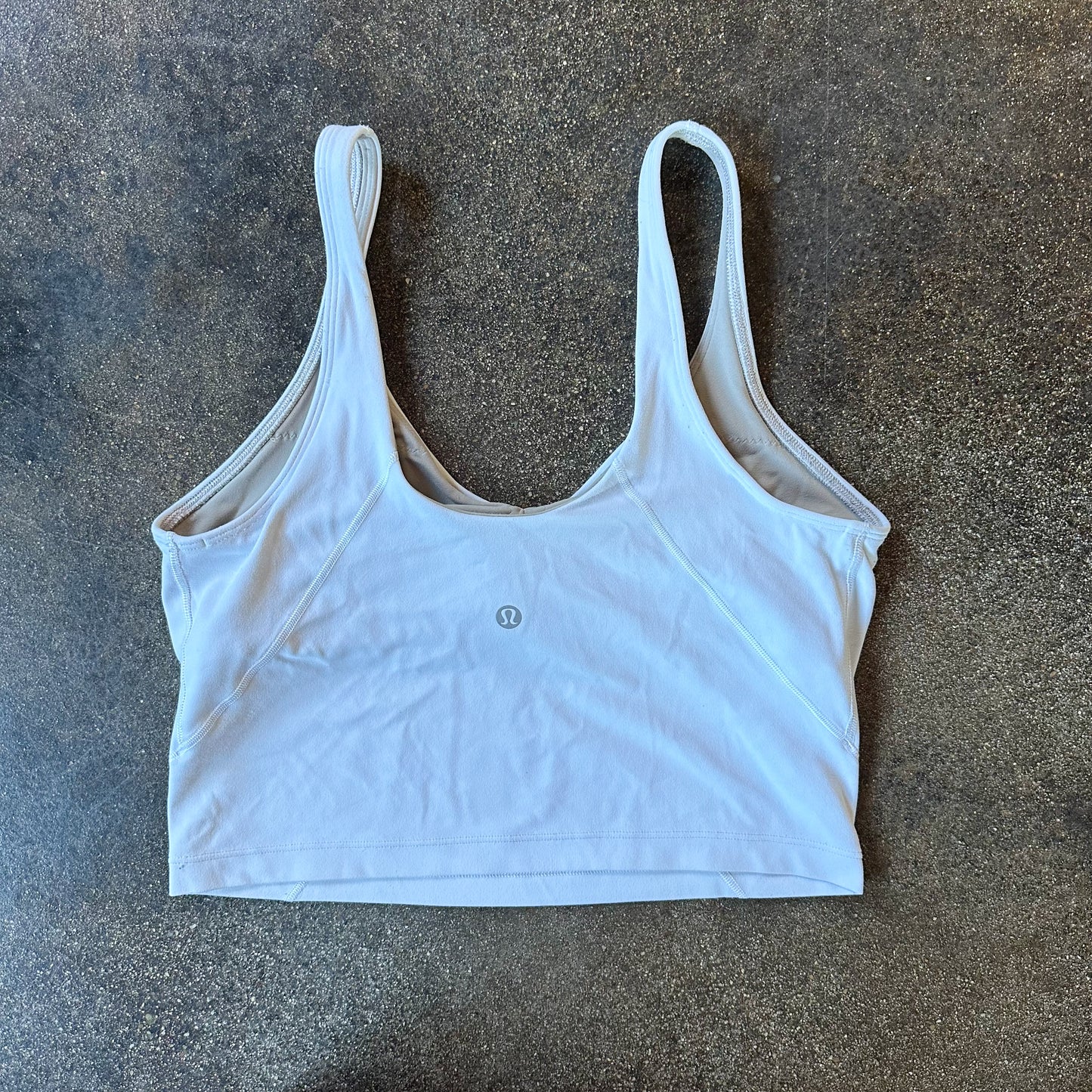 Size 8 White Align Tank