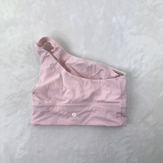 Size 6 Meadowsweet Pink Align Asymmetrical Bra