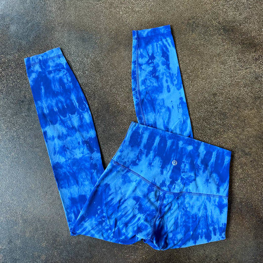 Size 4 Game Day Blue Multi Align Legging 25”