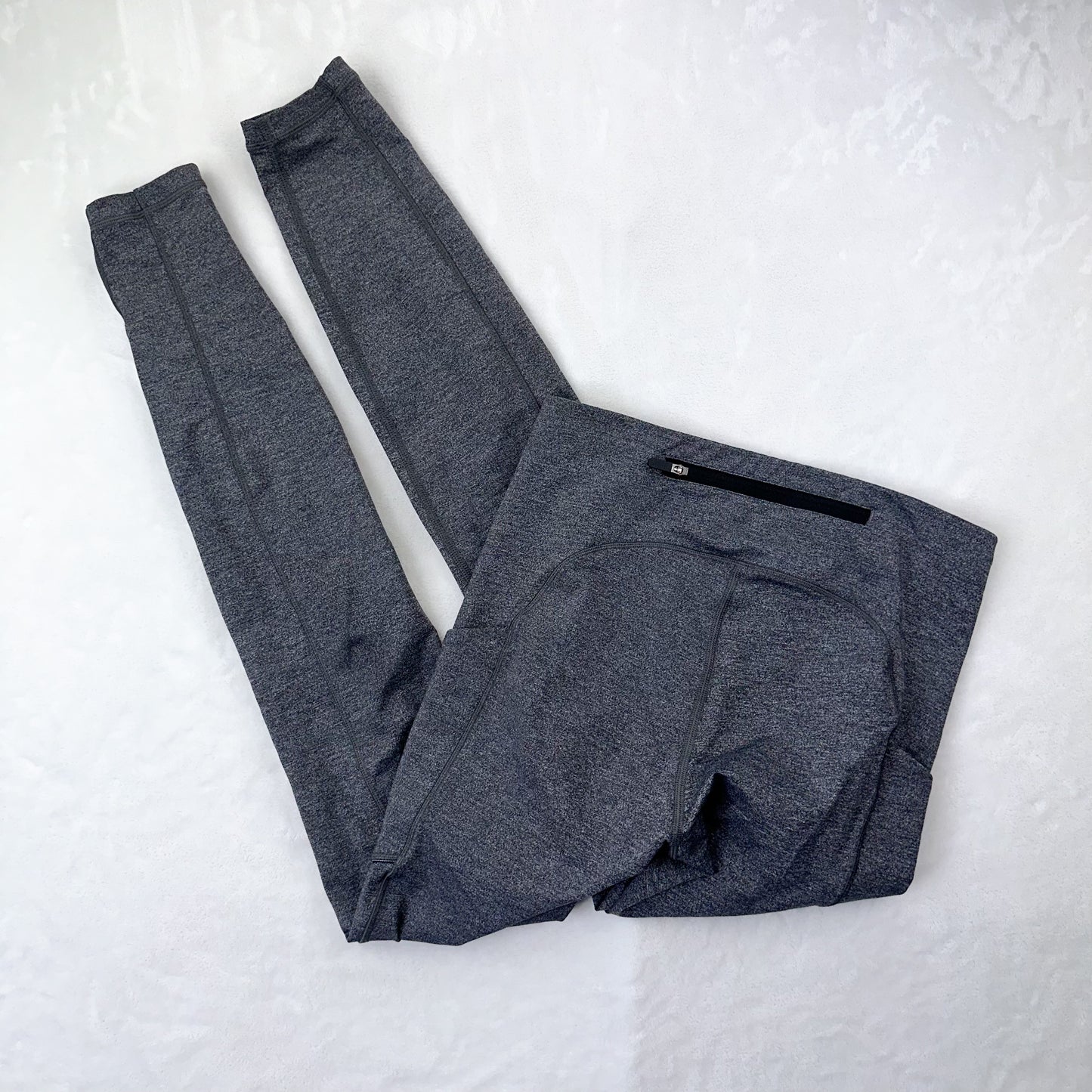 Size 4 Heathered Black Speed Up Legging 28”