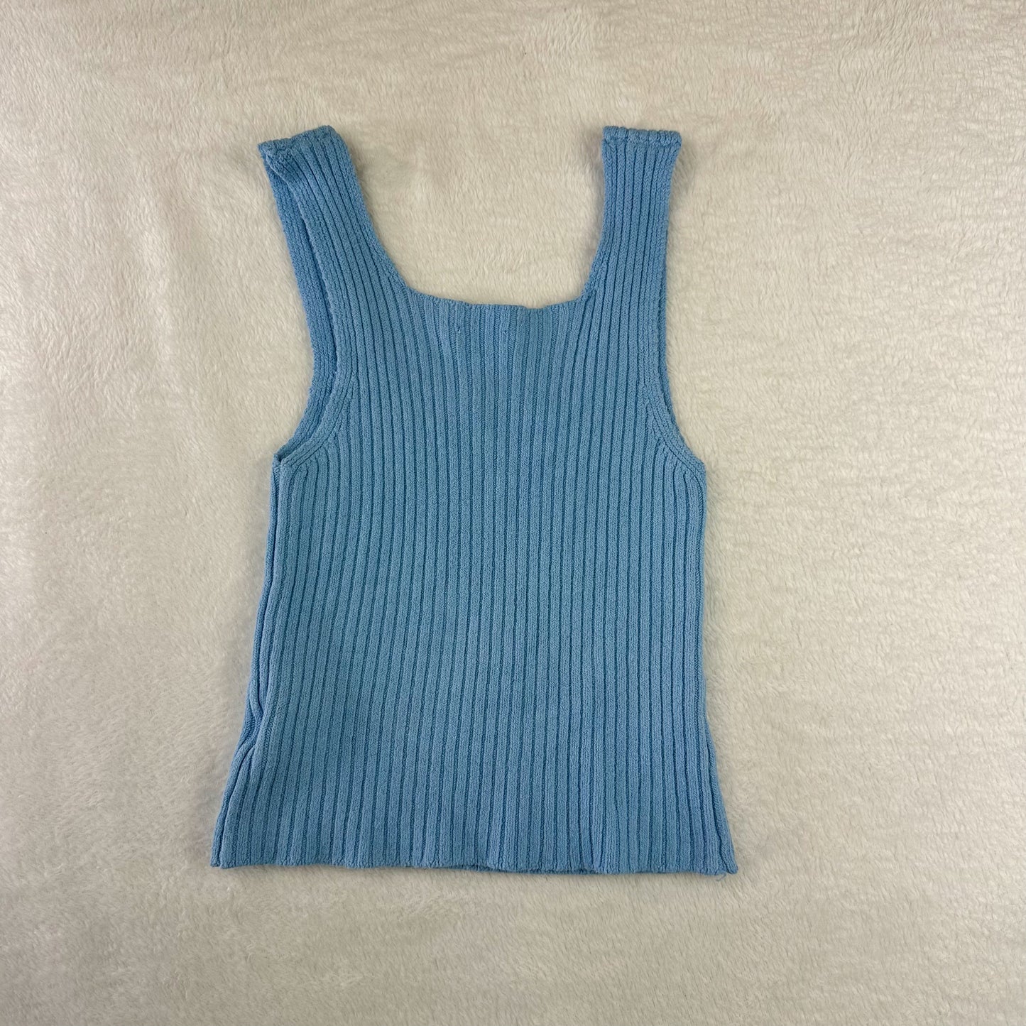 Size Small Brandy Melville Blue Knit Tank