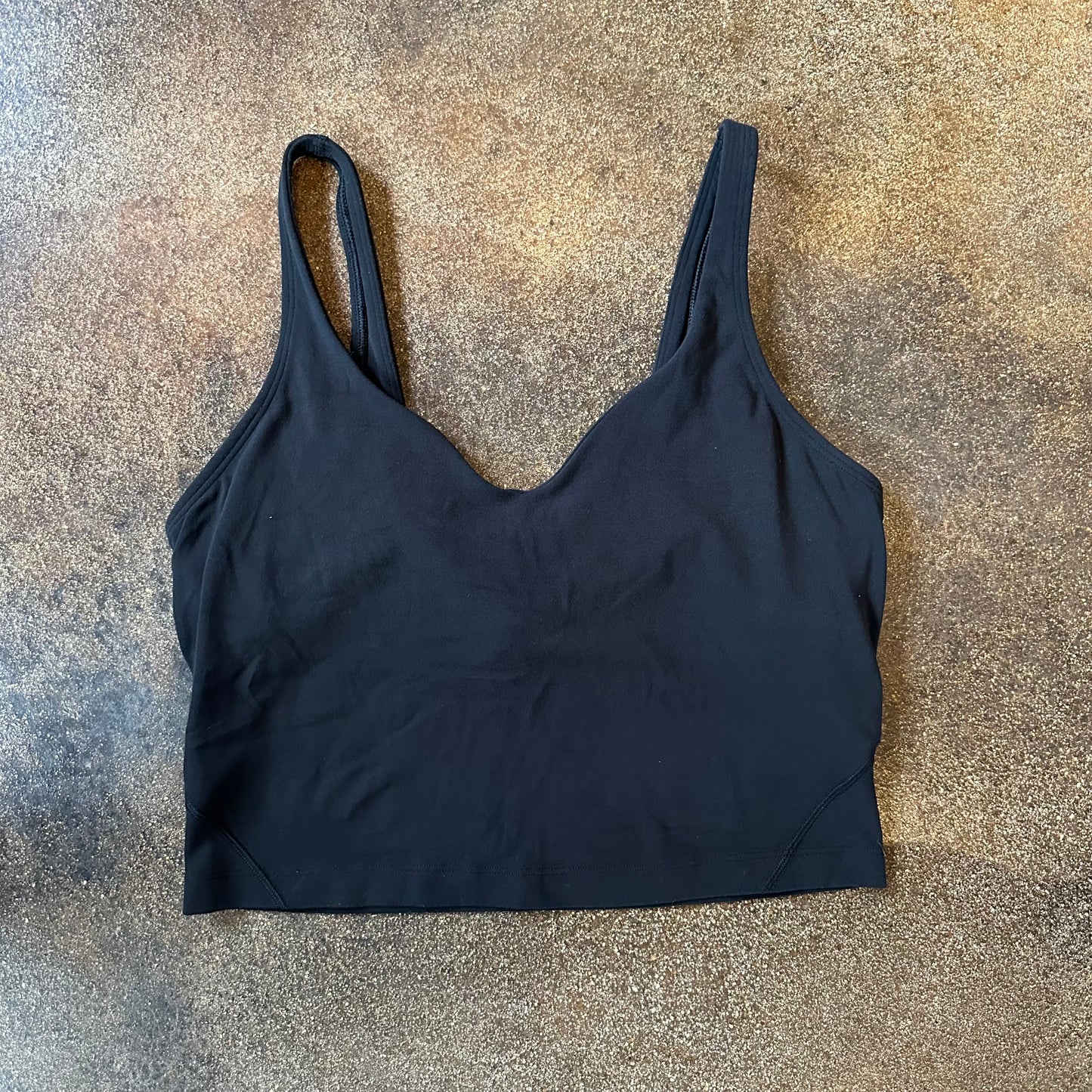 Size 8 Black Align Tank