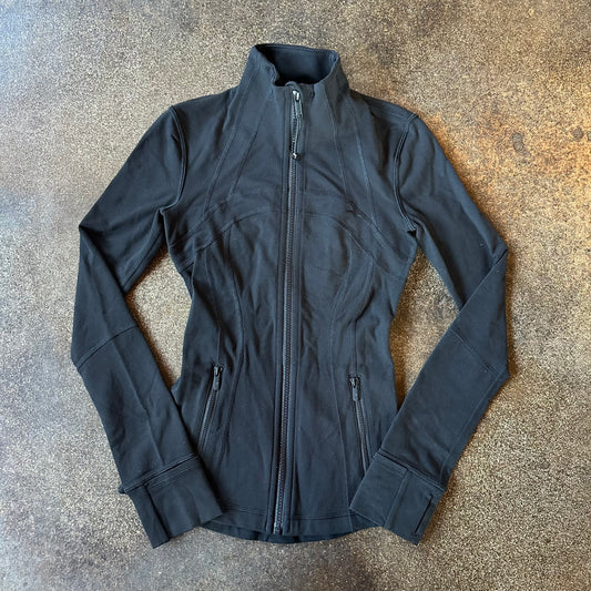 Size 0 Black Define Jacket