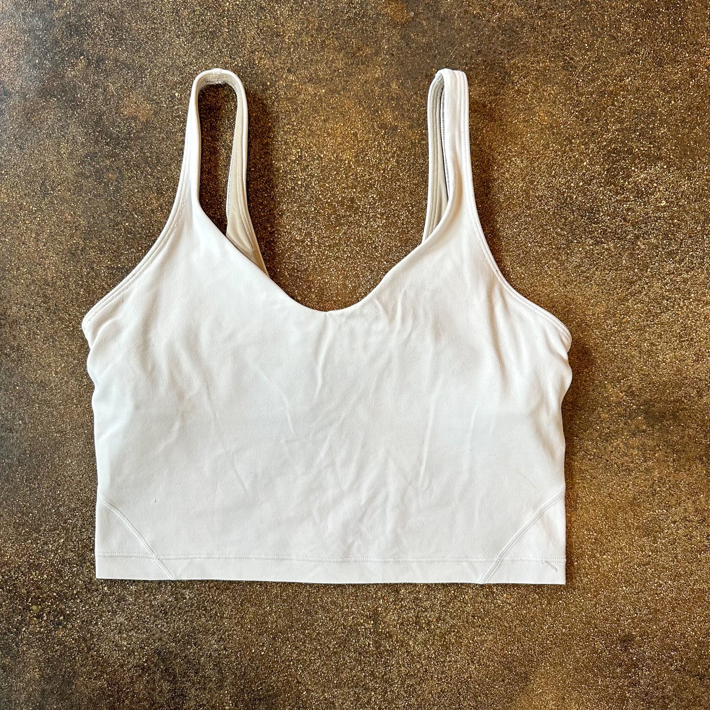 Size 8 White Align Tank