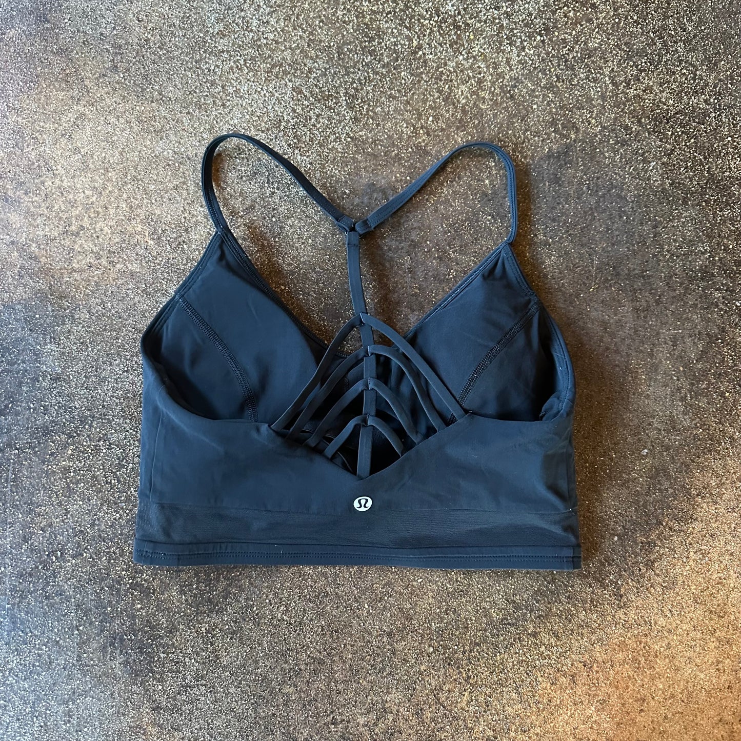 Size 6 Black Get Strappy Bra