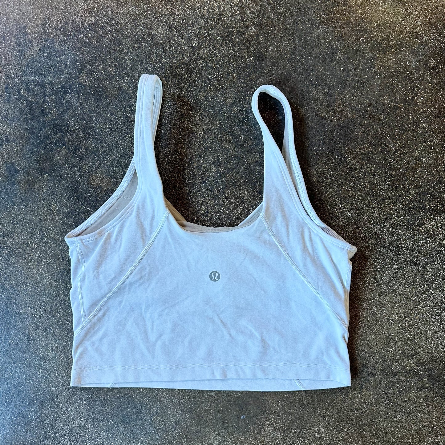 Size 6 White Align Tank