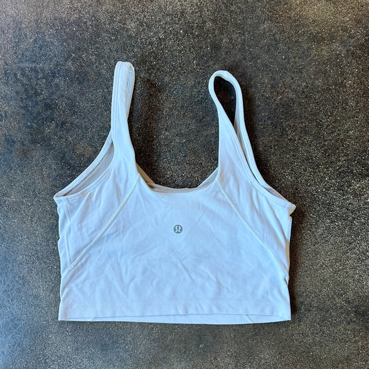 Size 6 White Align Tank