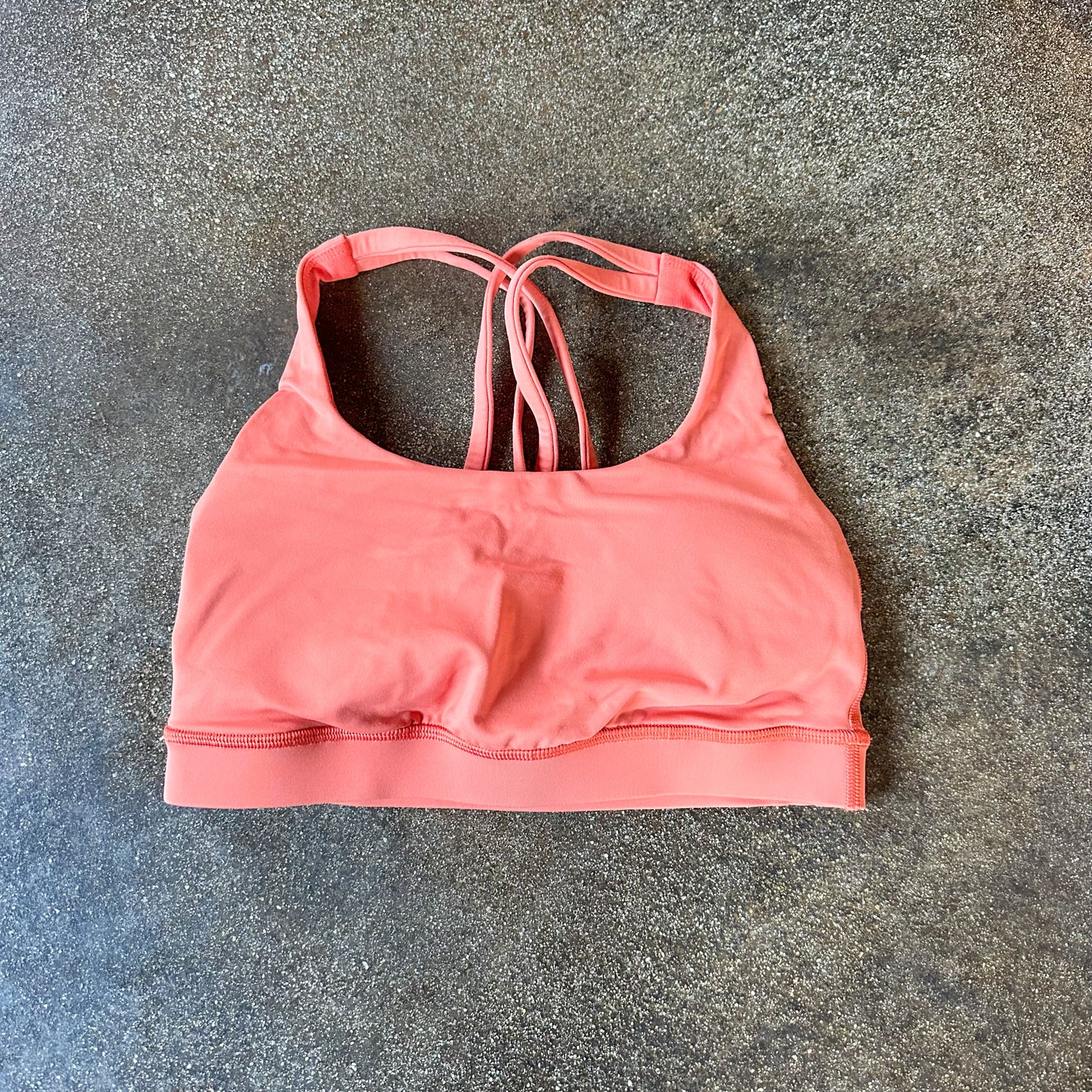 Size 4 Warm Coral Energy Bra