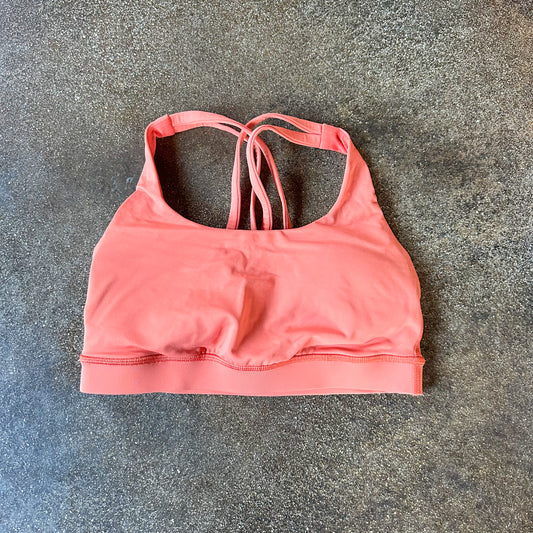 Size 4 Warm Coral Energy Bra