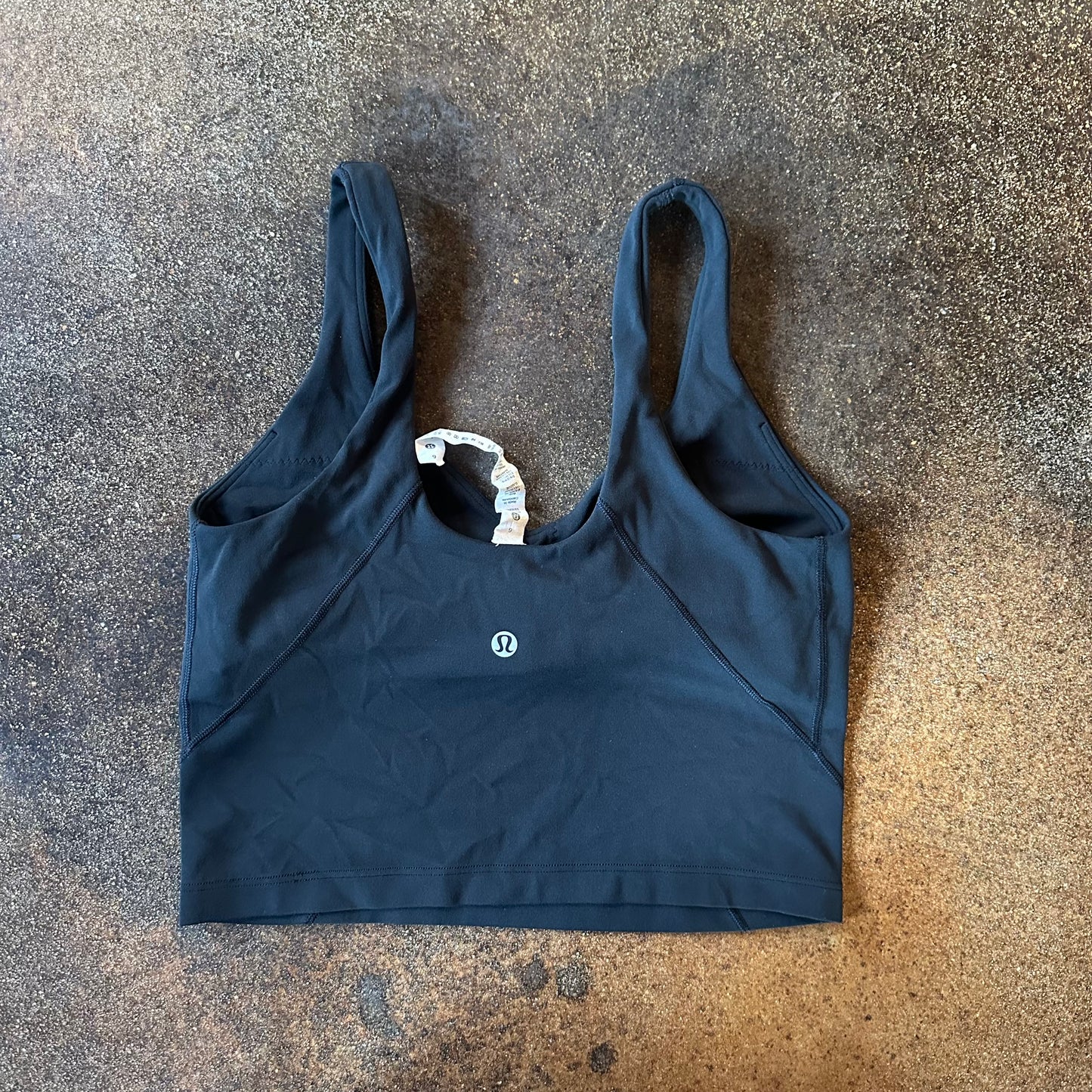 Size 6 Black Align Tank