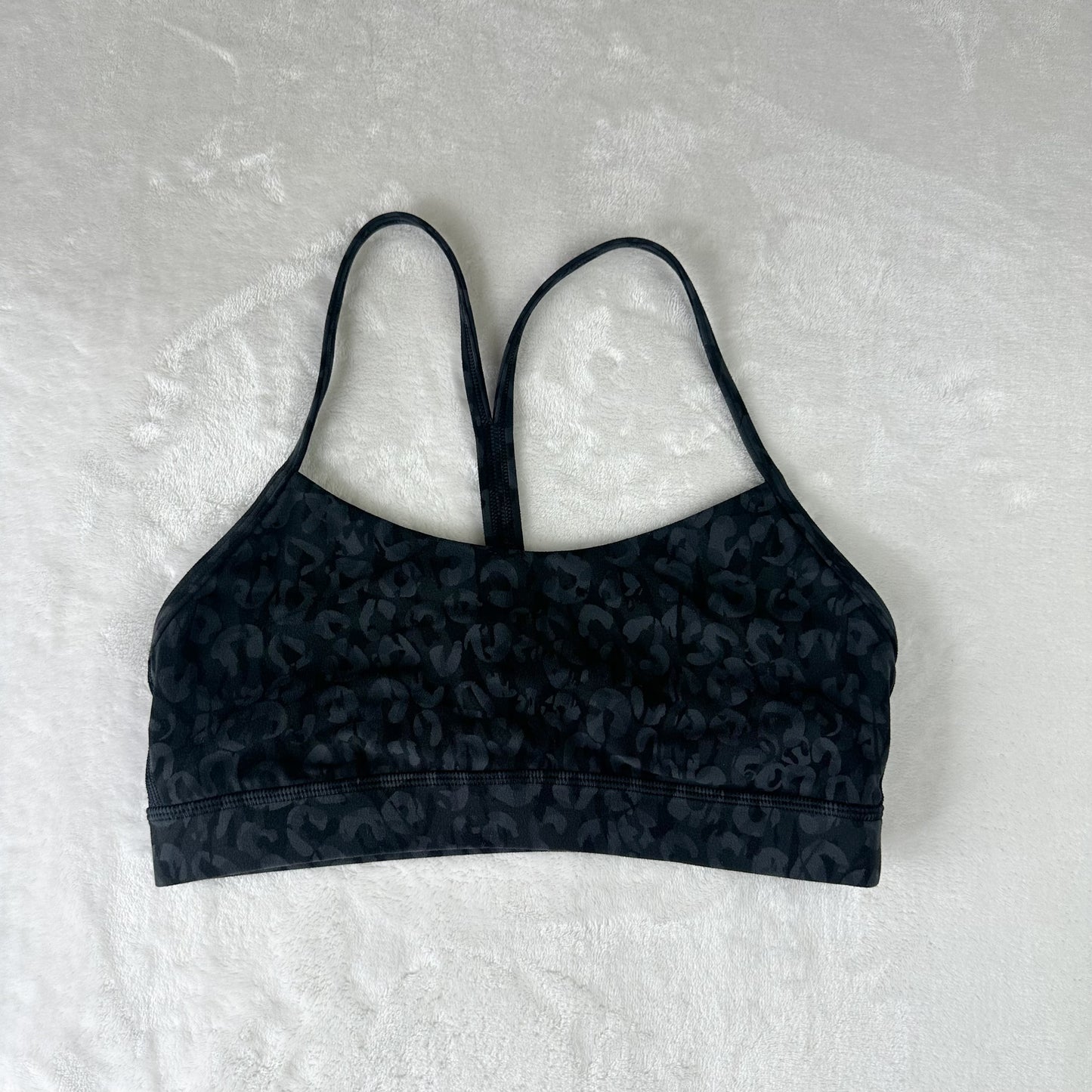Size 6 Intertwined Camo Deep Coal Multi Flow Y Bra
