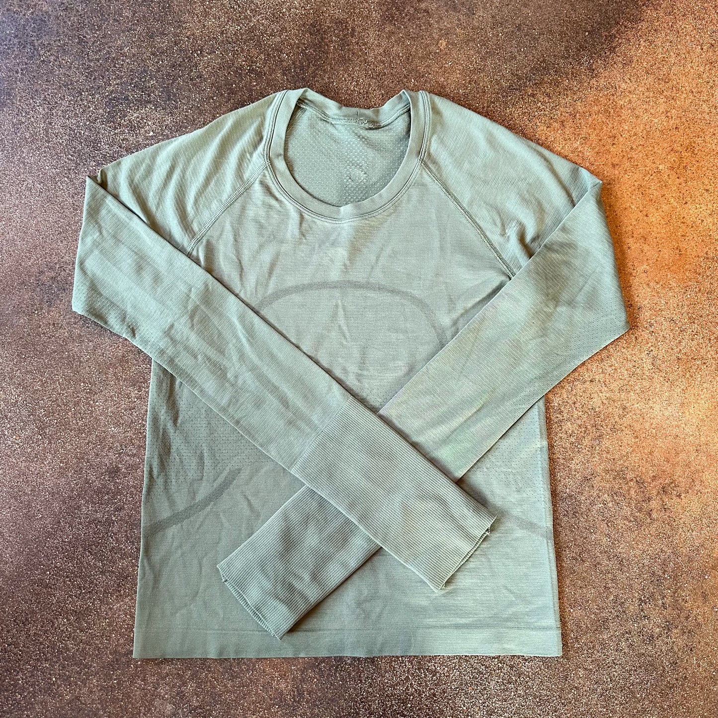 Size 6 Green Twill Swifly Long Sleeve 2.0 *race length