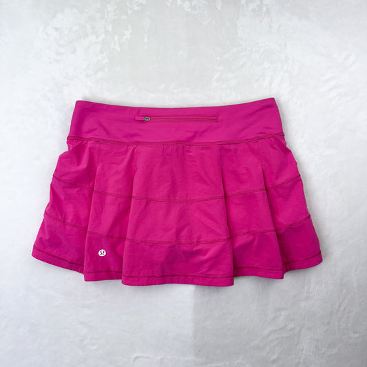 Size 6 Sonic Pink Pace Rival Mid Rise Skirt