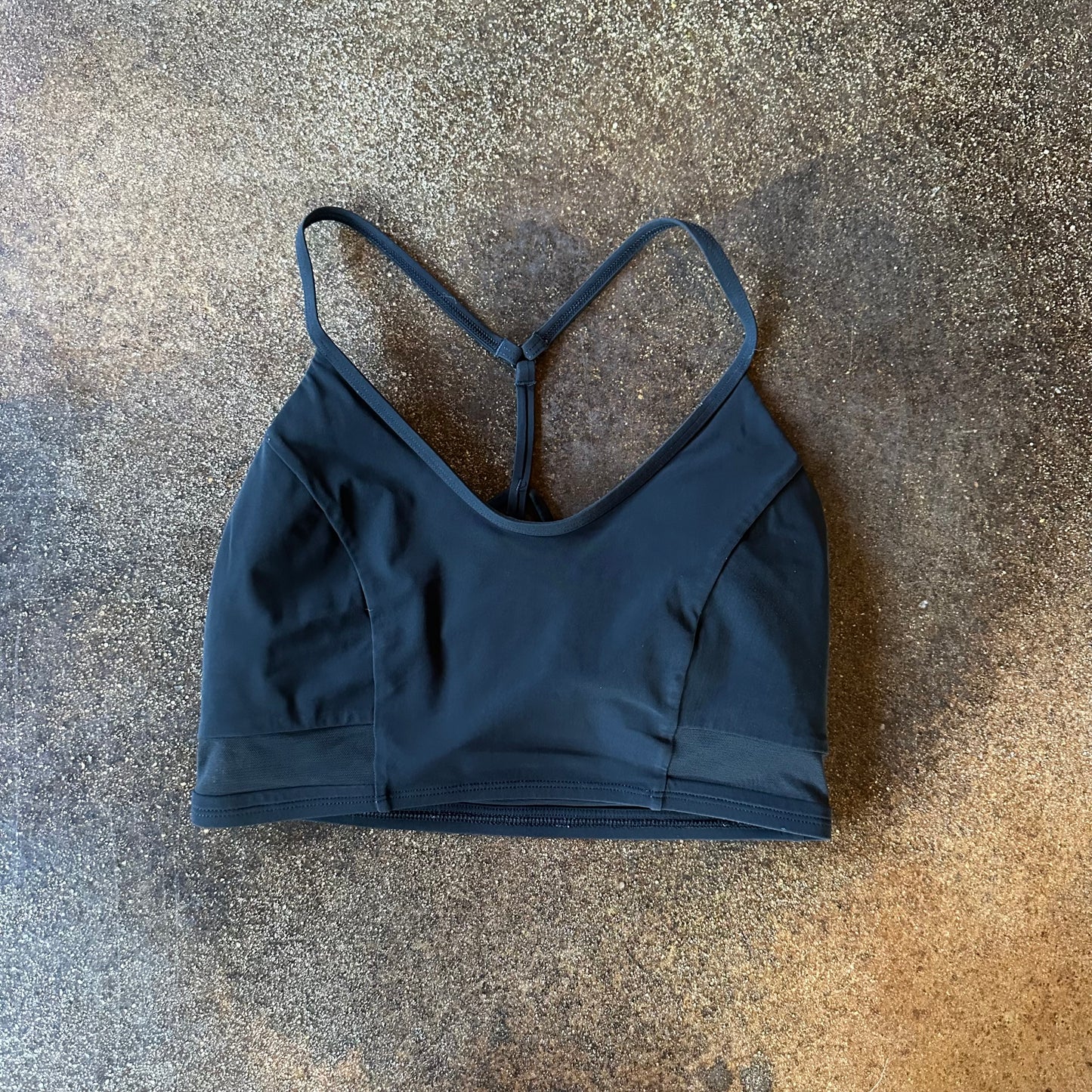 Size 6 Black Get Strappy Bra