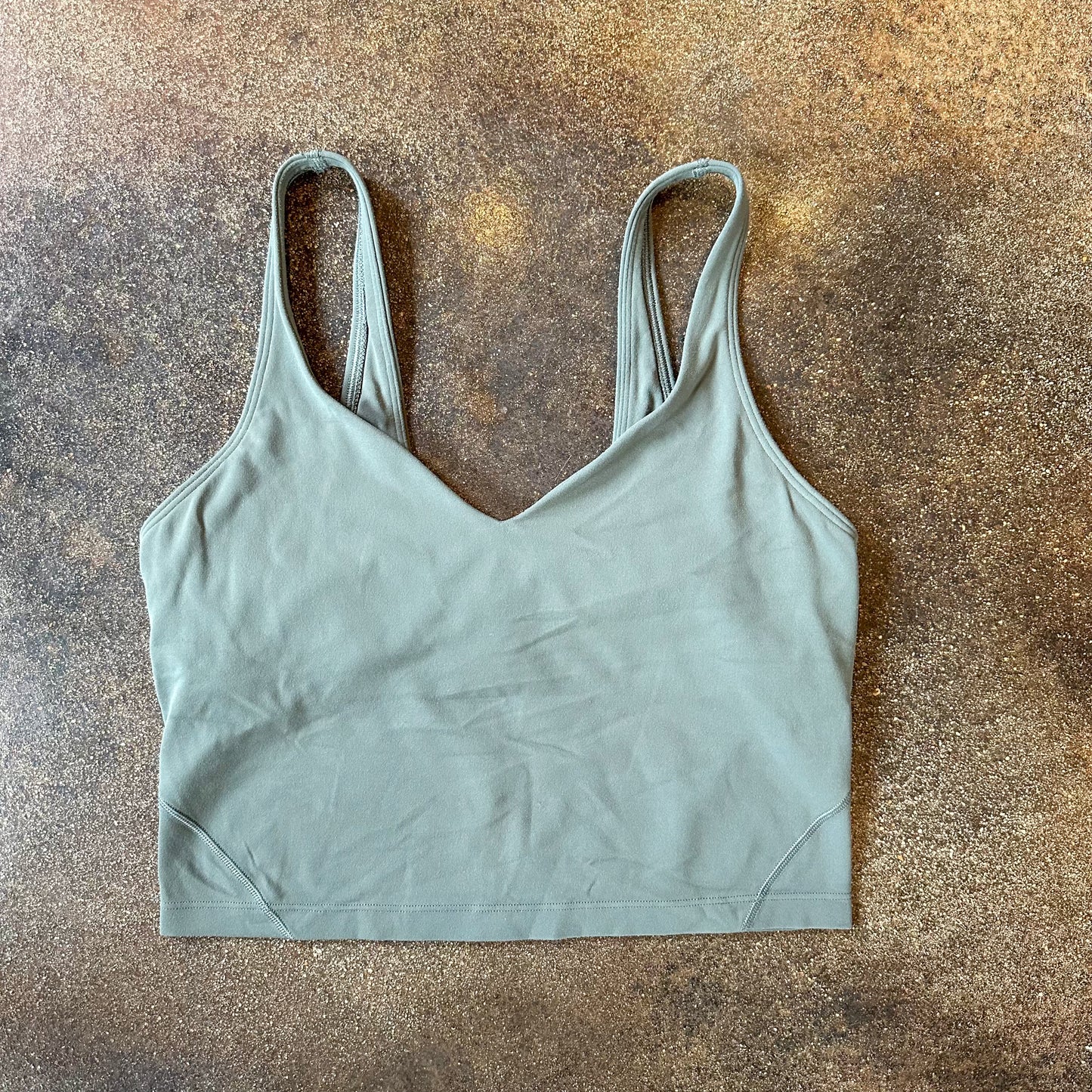 Size 8 Grey Sage Align Tank