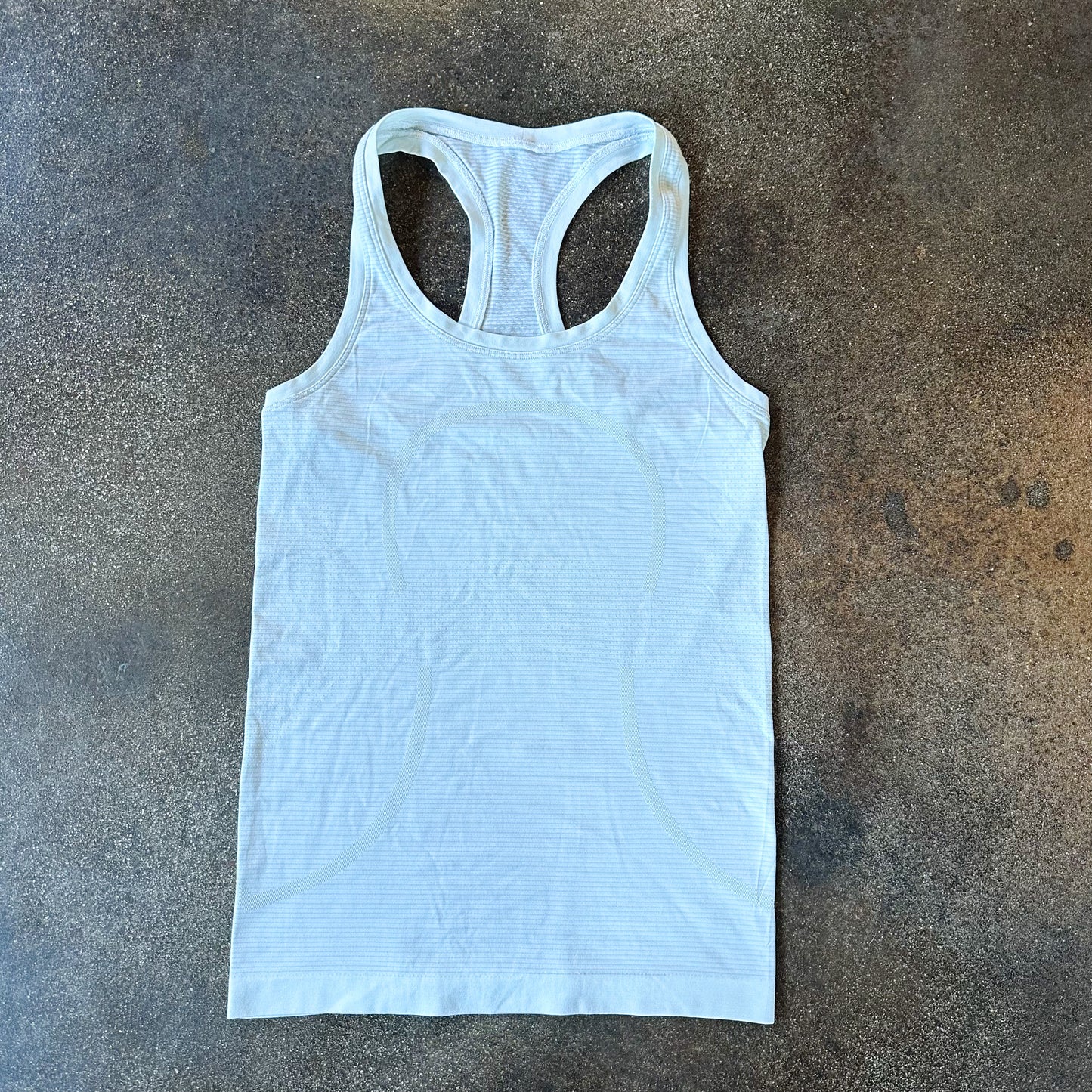 Size 4 White Swifly Racerback 2.0