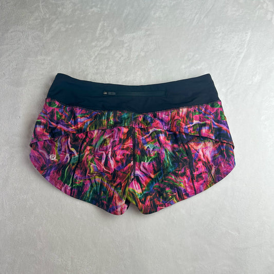 Size 4 Hyper Flow Pink Multi Speed Up Short 2.5”