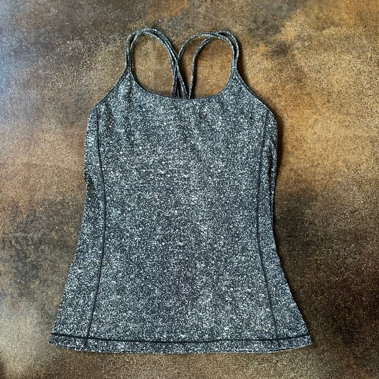 Size 8 Diffuse Starlight Black Free To Be Tank