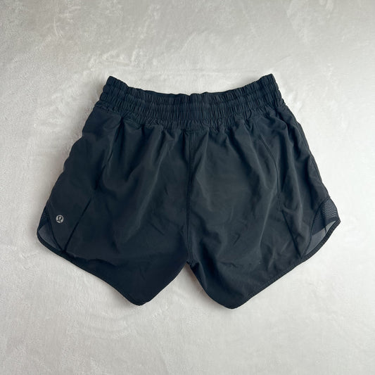 Size 4 Black HIGHRISE Hotty Hot Short 4” *Flaw