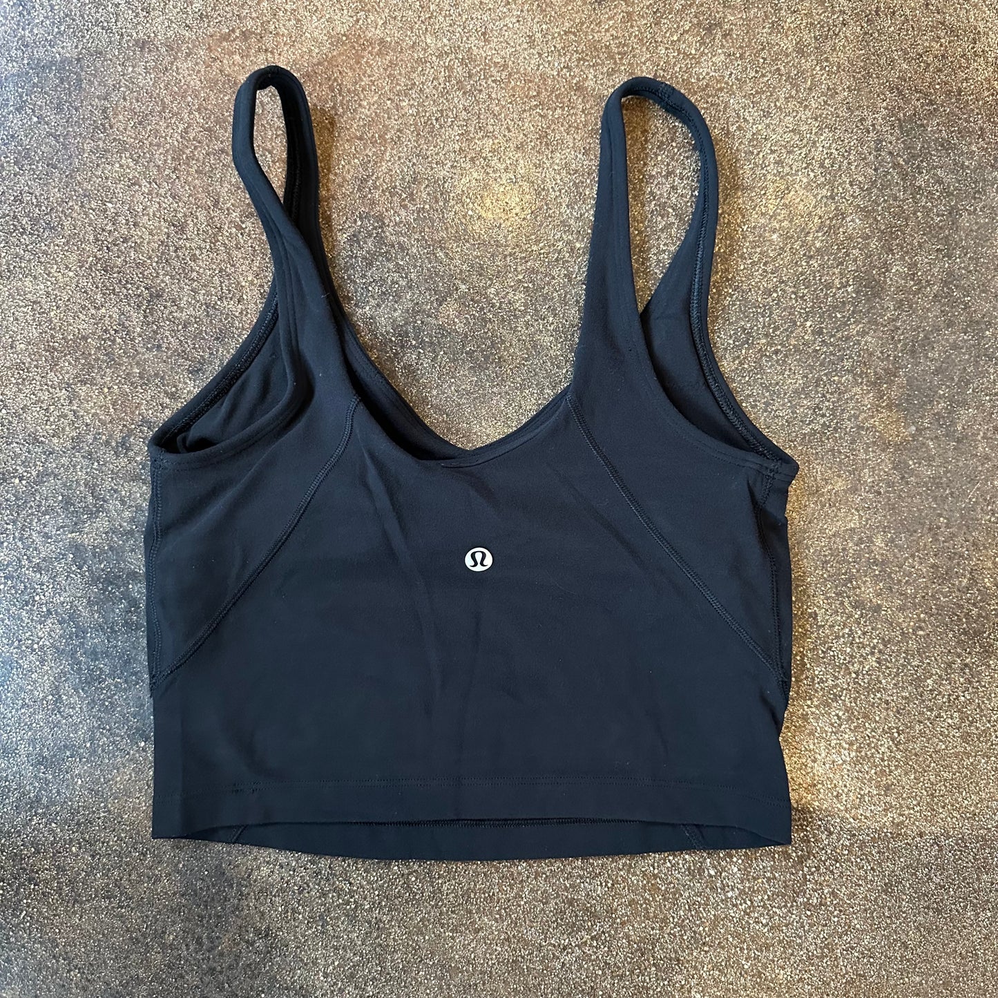 Size 2 Black Align Tank