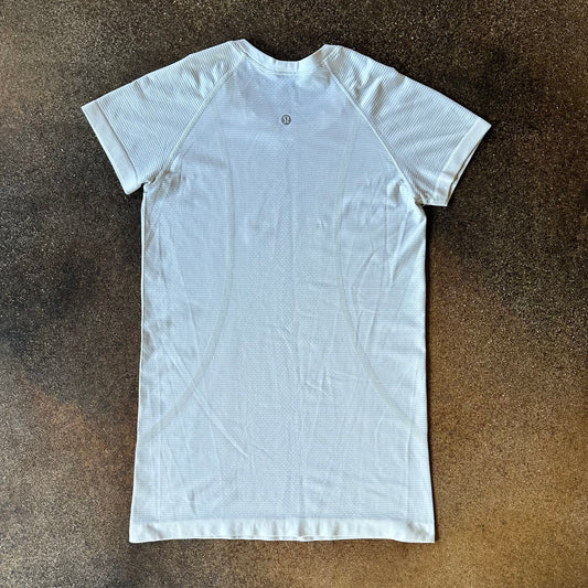 Size 6 White Swifly Short Sleeve