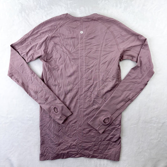 Size 10 Vintage Mauve Swifly Long Sleeve