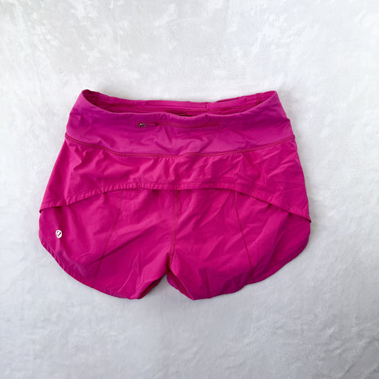 Size 4 Sonic Pink Mid-Rise Speed Up 4”