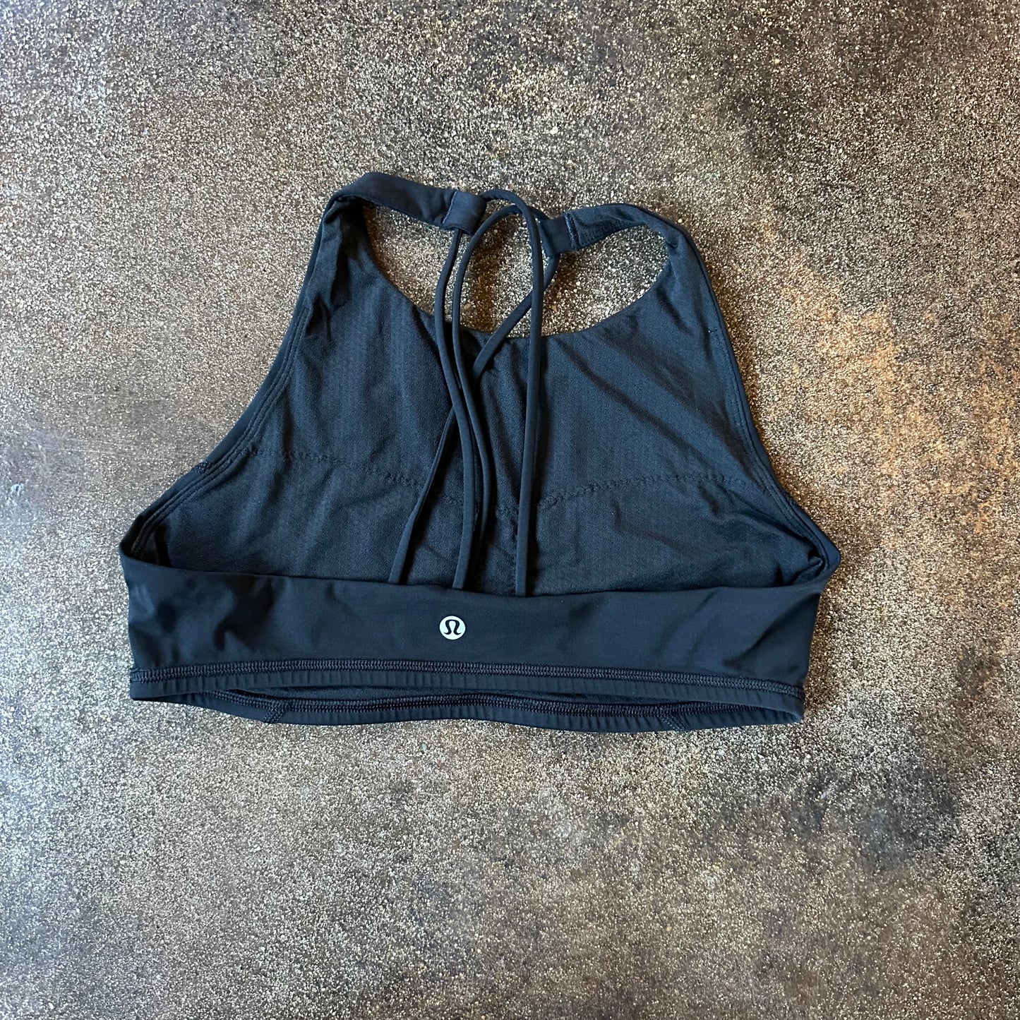 Size 8 Black Free To Be Bra *High Neck