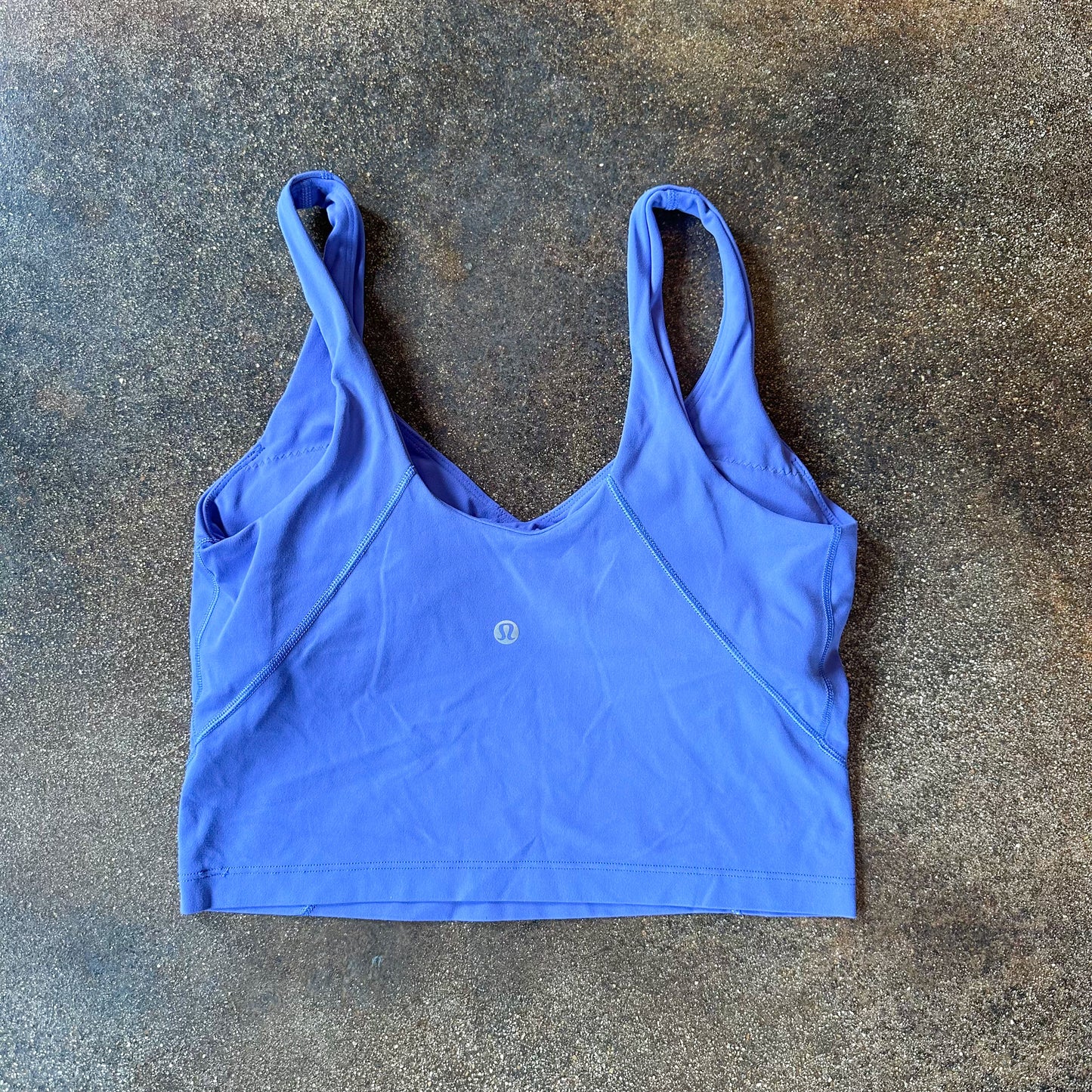 Size 6 Charged Indigo Align Tank