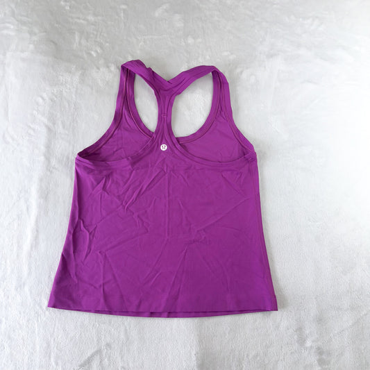 Size 8 Vivid Plum Cool Racerback Tank *race length