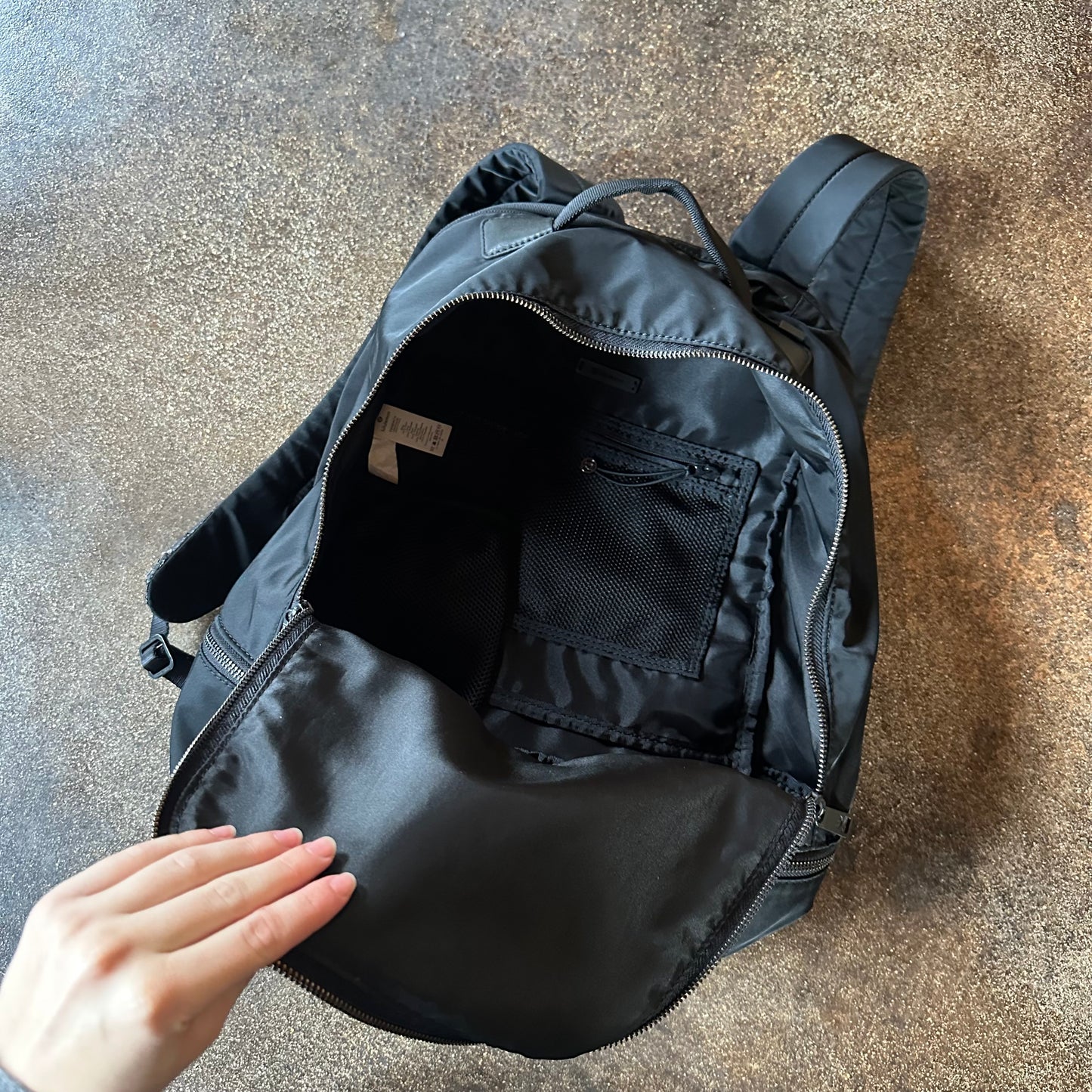 Black Lulu Backpack