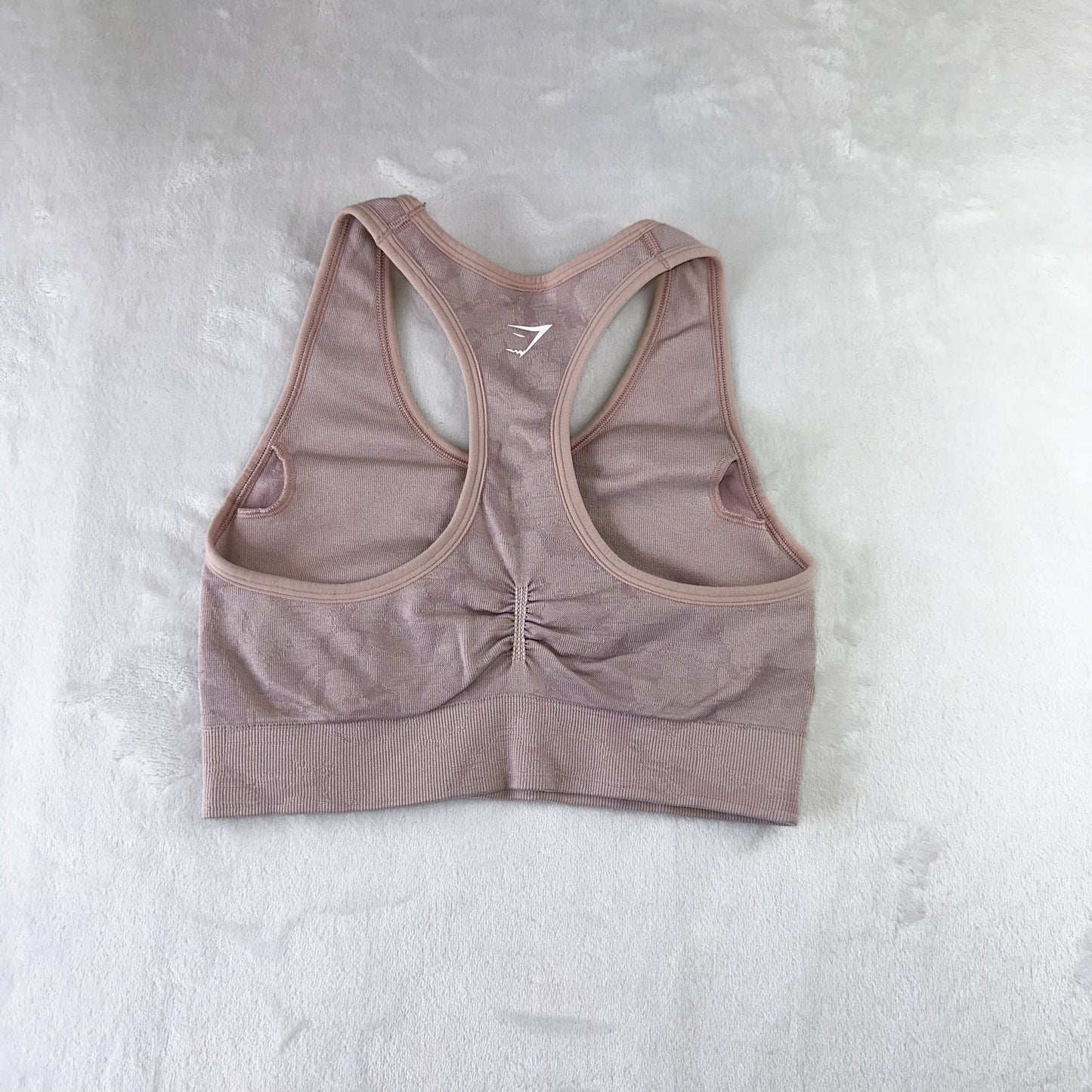 Size S Light Blush Gymshark Adapt Animal Sports Bra