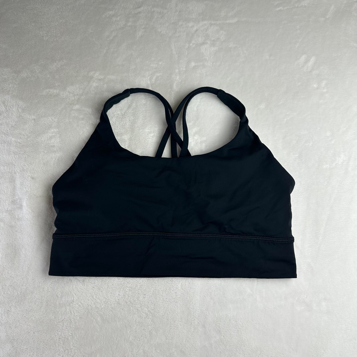 Size 10 Black Energy Longline Bra