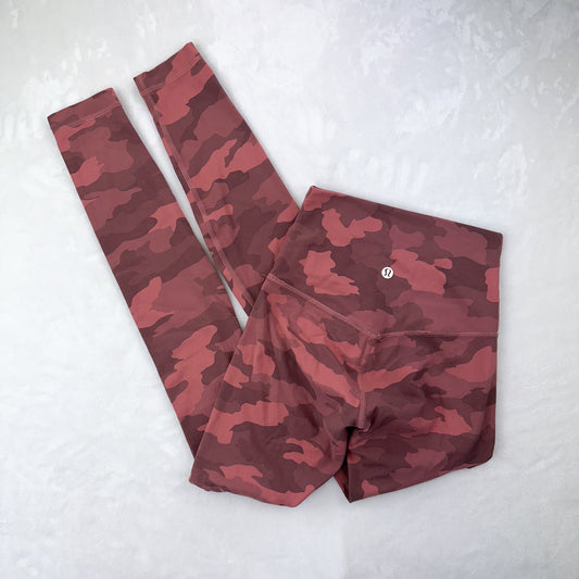 Size 0 Heritage 365 Camo Brier Rose Multi Align Legging 28”