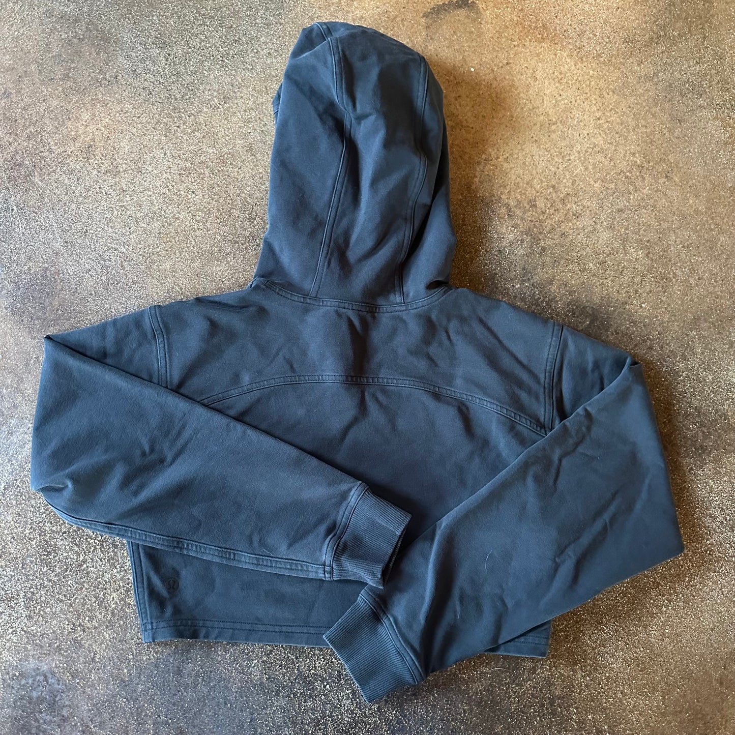 Size 4 Black All Yours Cropped Hoodie