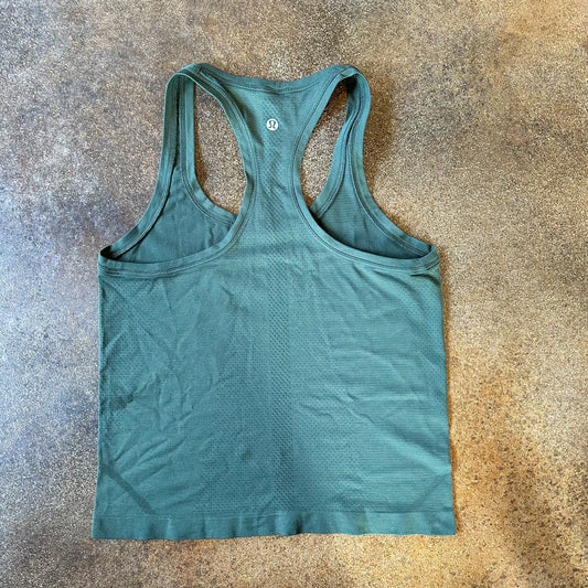 Size 6 Smoked Spruce Swifly Racerback Tank 2.0 *race length