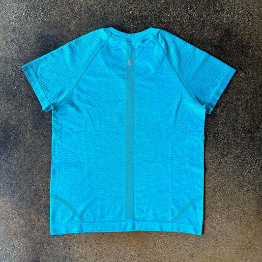 Size 6 Ripple Wave Hawaiian Blue/Turquoise Tide Swifly Short Sleeve *race