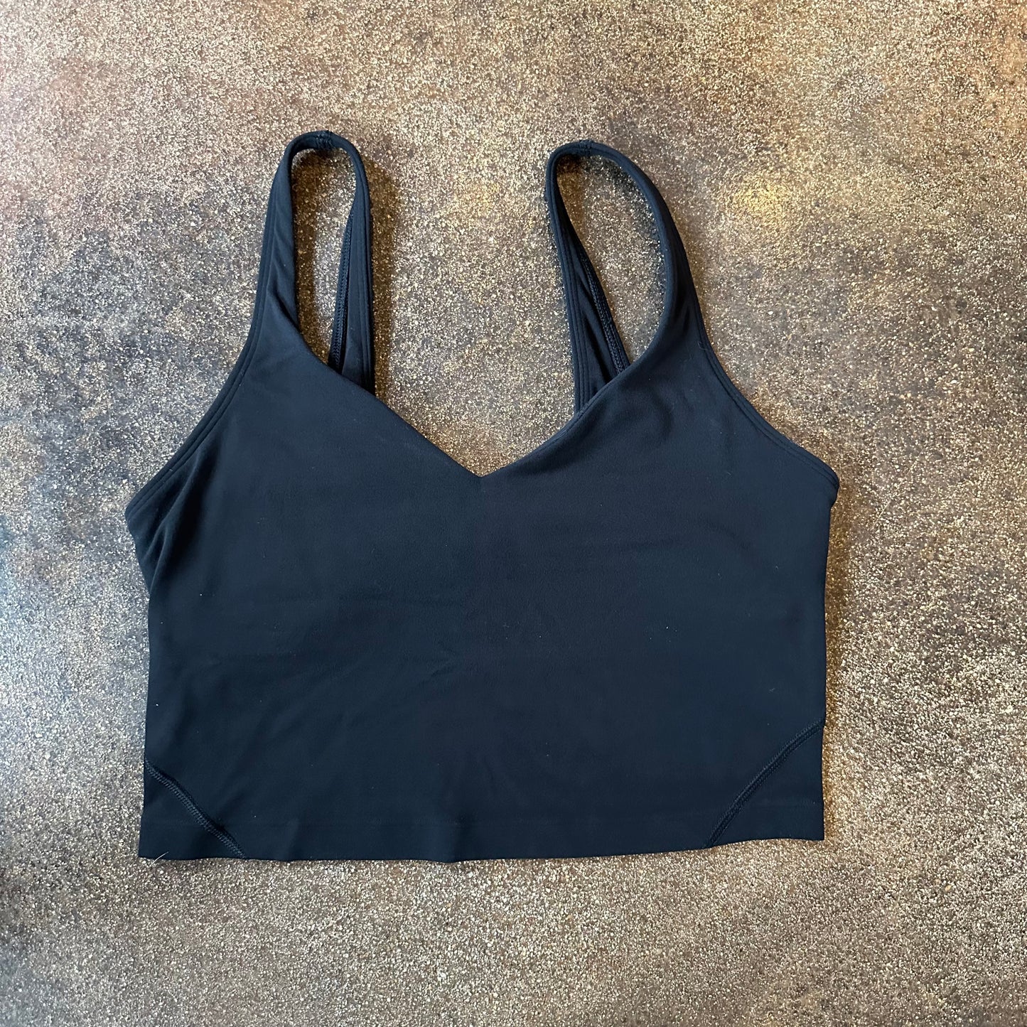 Size 6 Black Align Tank